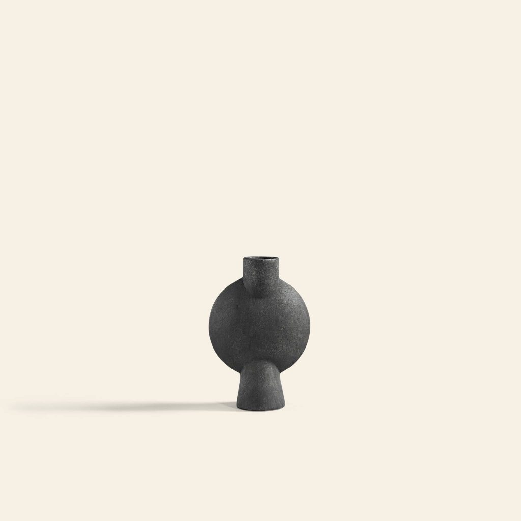 101 Copenhagen Sphere Vase Bubl Mini Dark Grey 1