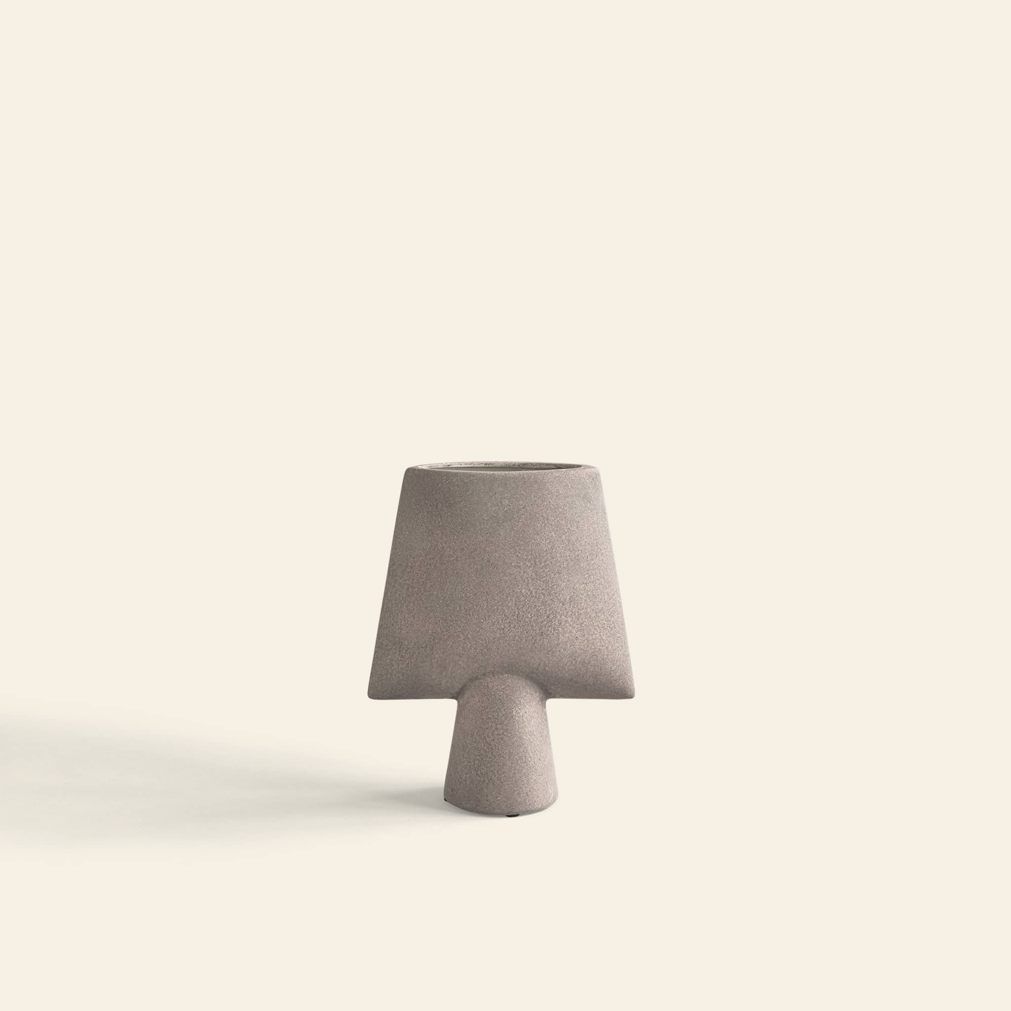 101 Copenhagen Sphere Vase Square Mini Taupe 1