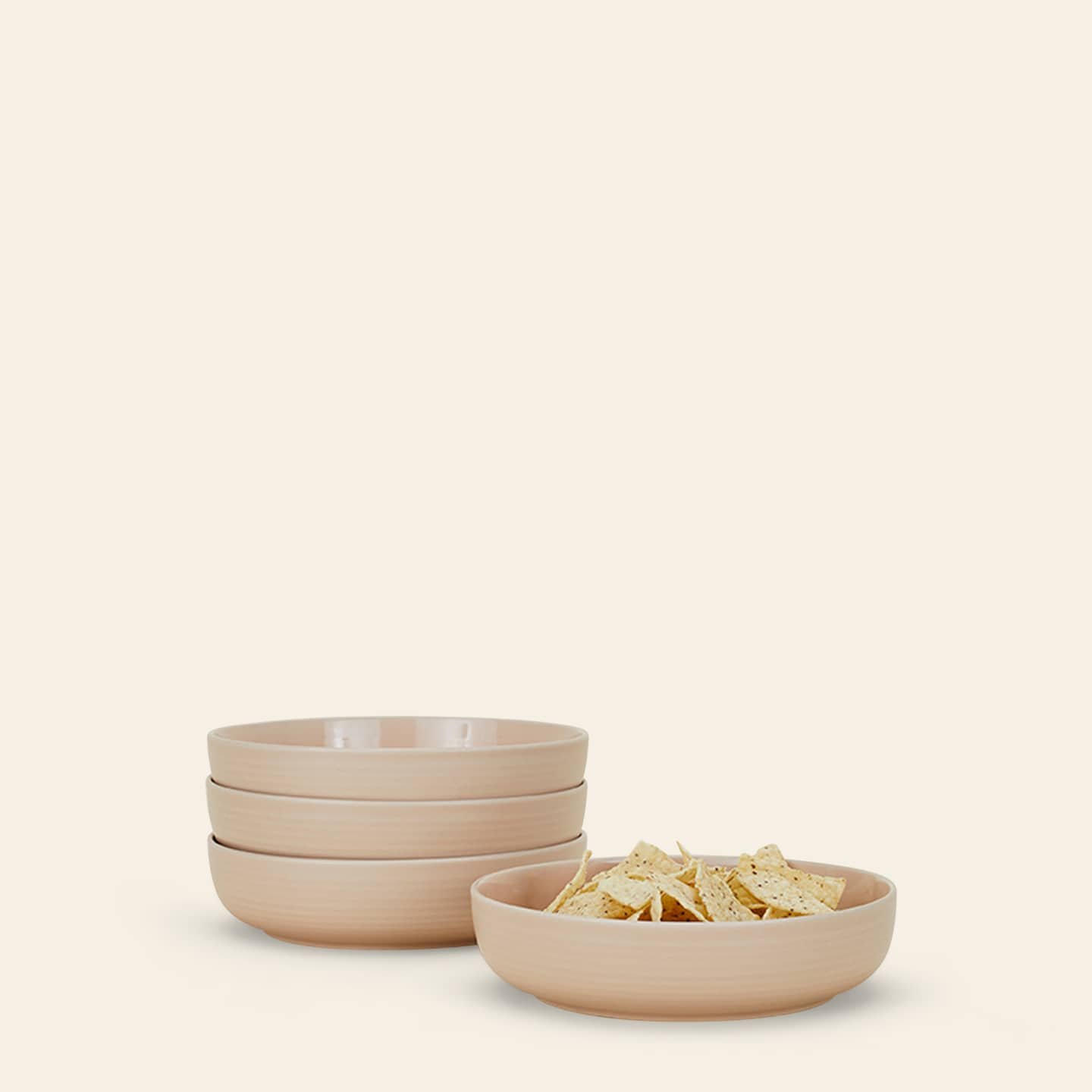 Hawkins New York Essential Low Bowl Set Of 4 Blush 2