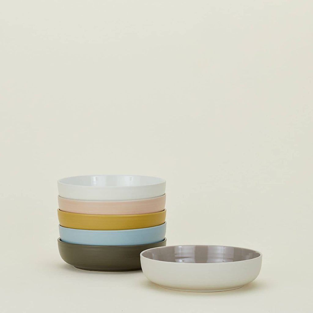 Hawkins New York Essential Low Bowl Set Of 4 Mustard 4