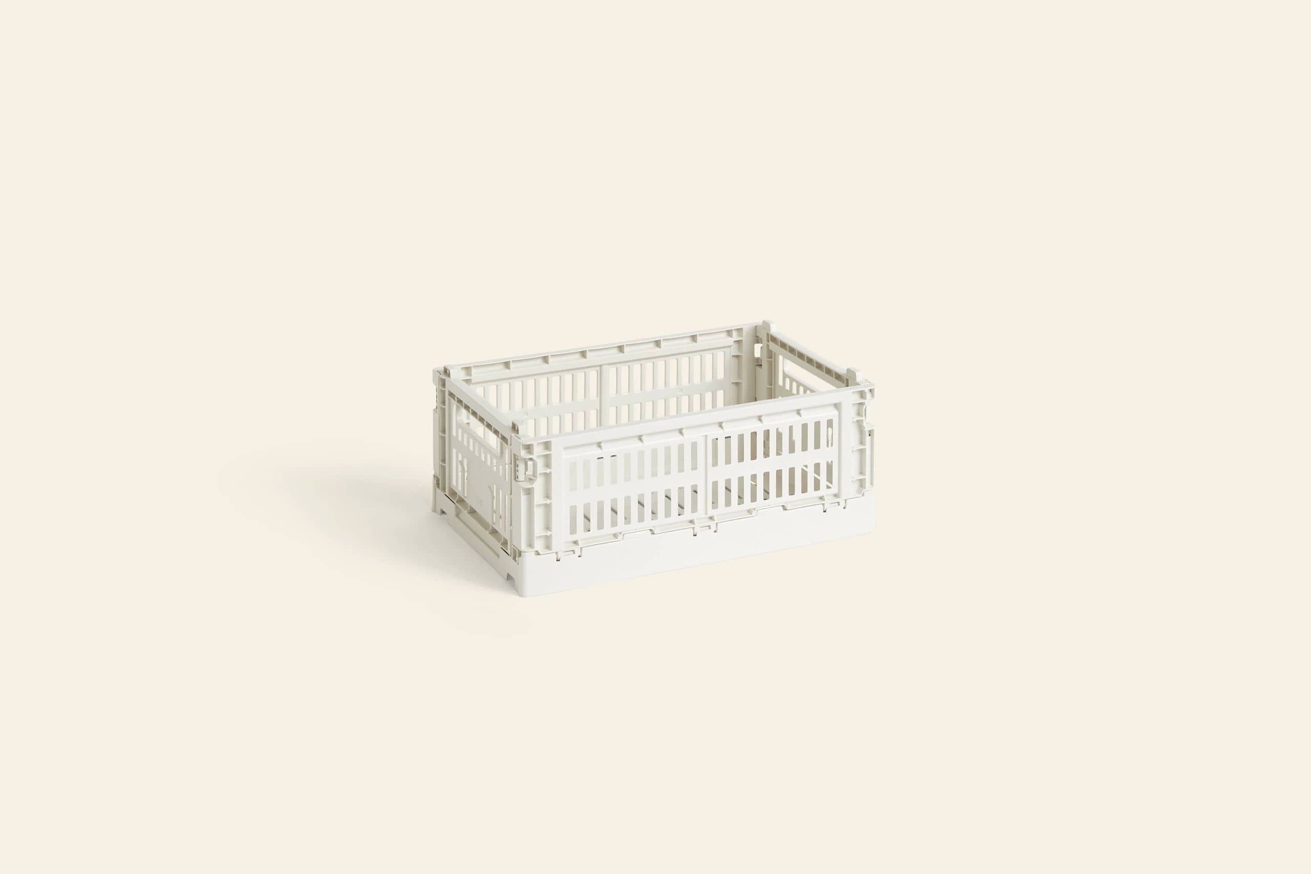 HAY Colour Crate Small Off White 1