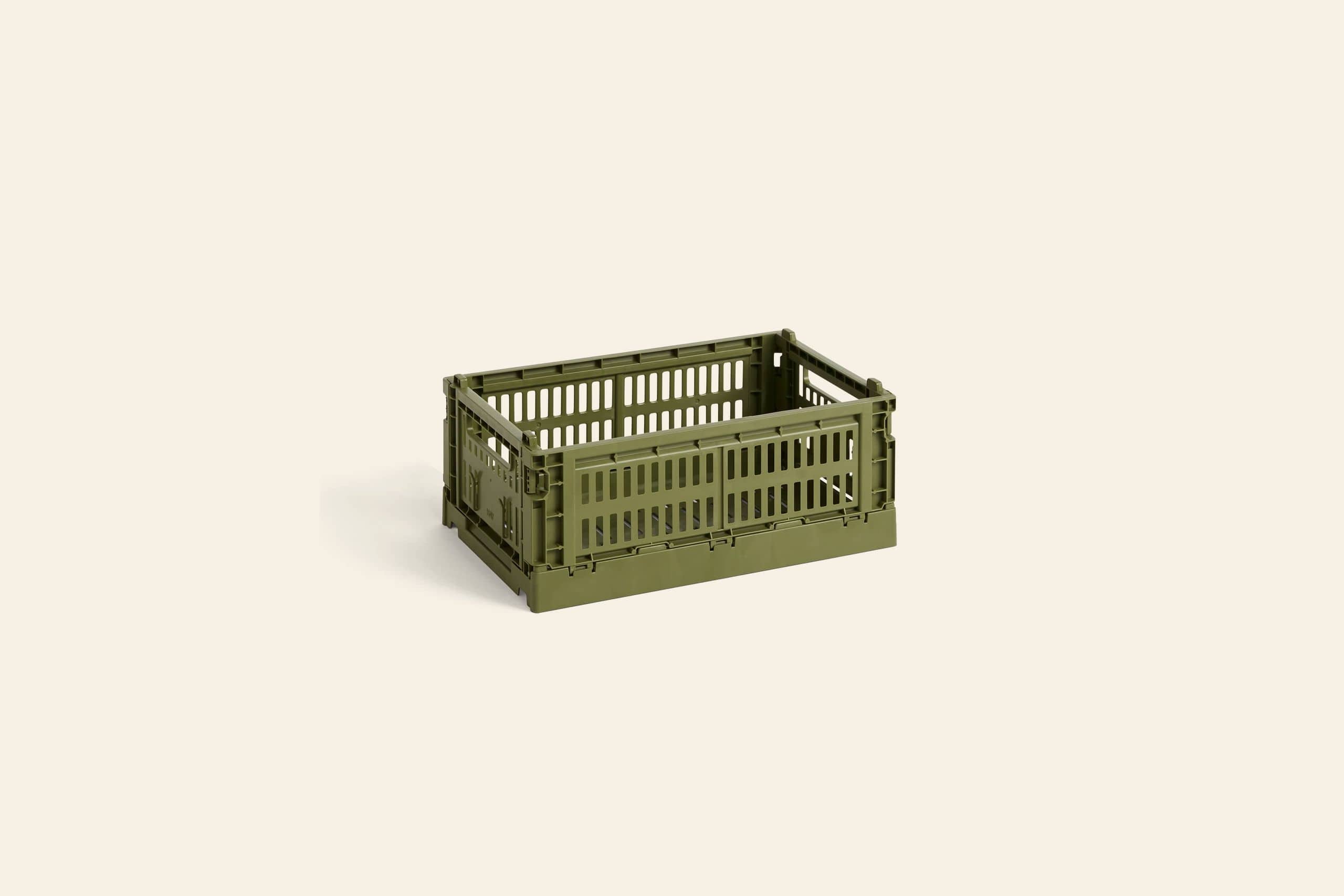 HAY Colour Crate Small Olive 1
