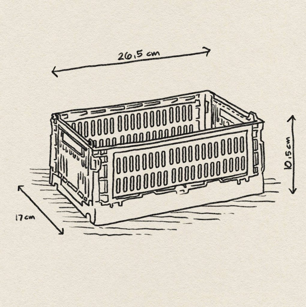HAY Colour Crate Small Terracotta 4