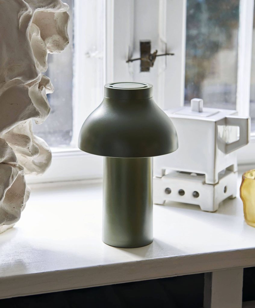 HAY PC Portable Lamp Olive 2