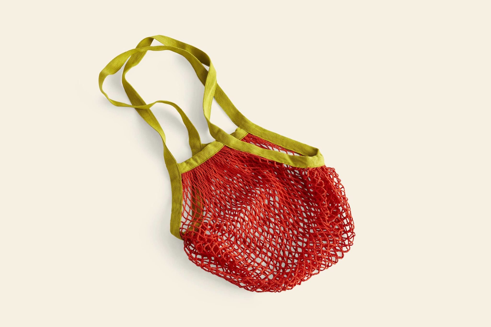HAY Sobremesa Market Net Bag Red 1