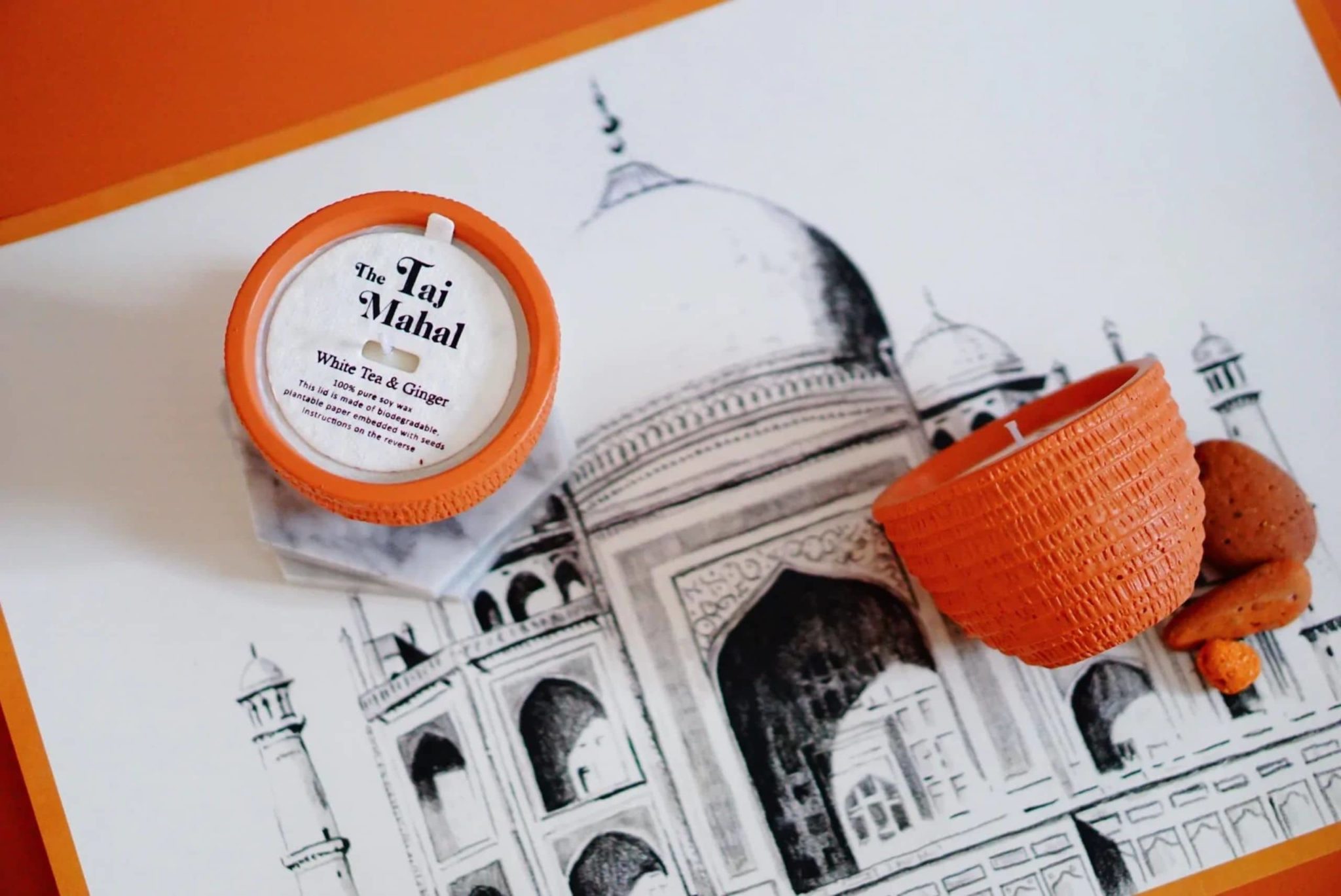 Pass It On Taj Mahal Candle 5