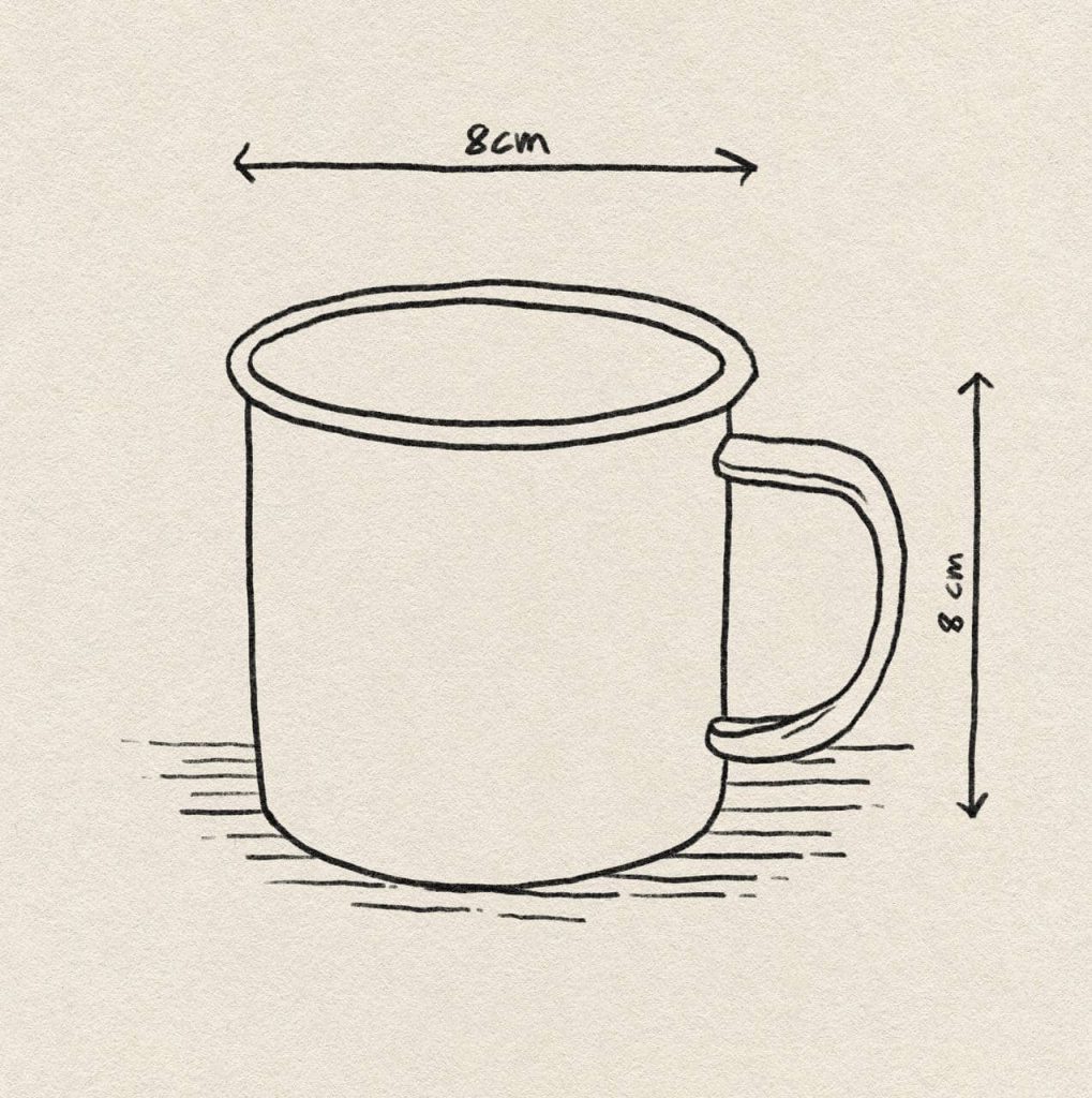 Falcon Enamelware Mug Samphire Green 3