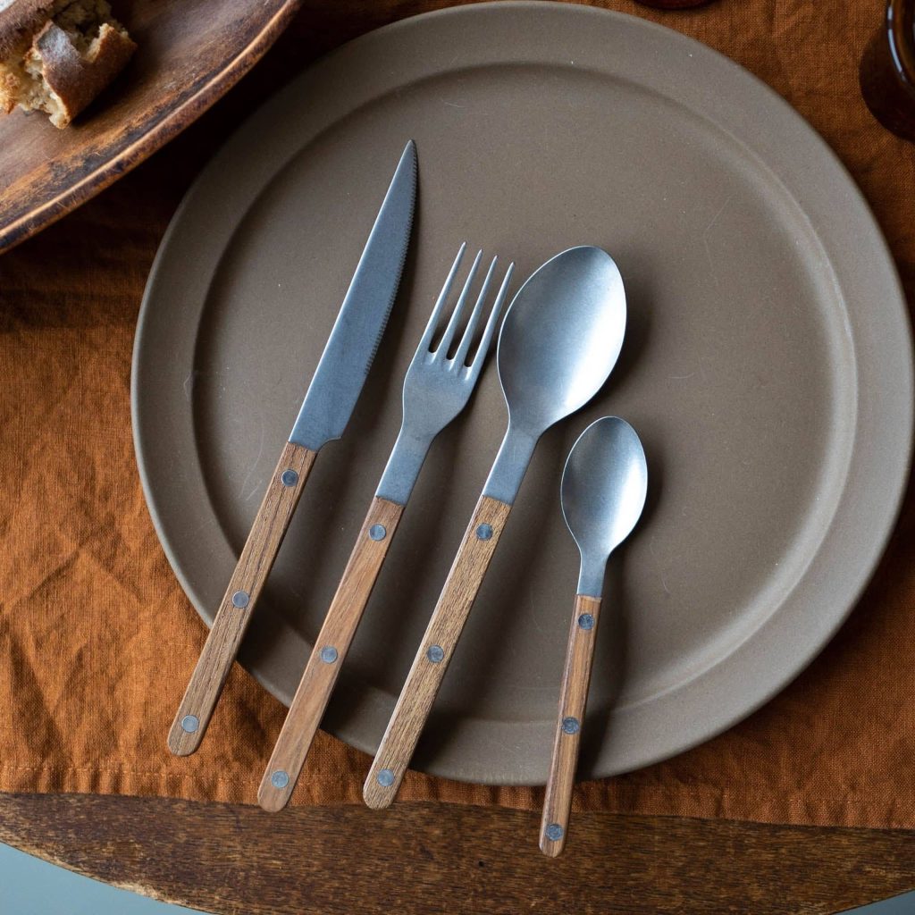 Sabre Bistrot Vintage Dinner Fork Teak 4