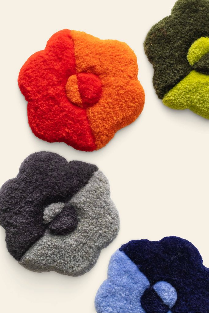 Habichl Tufted Coasters Sunset 2