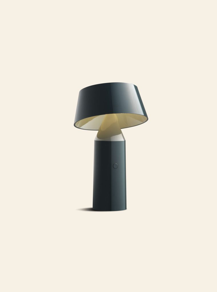 Marset Bicoca Portable Table Lamp Anthracite 1