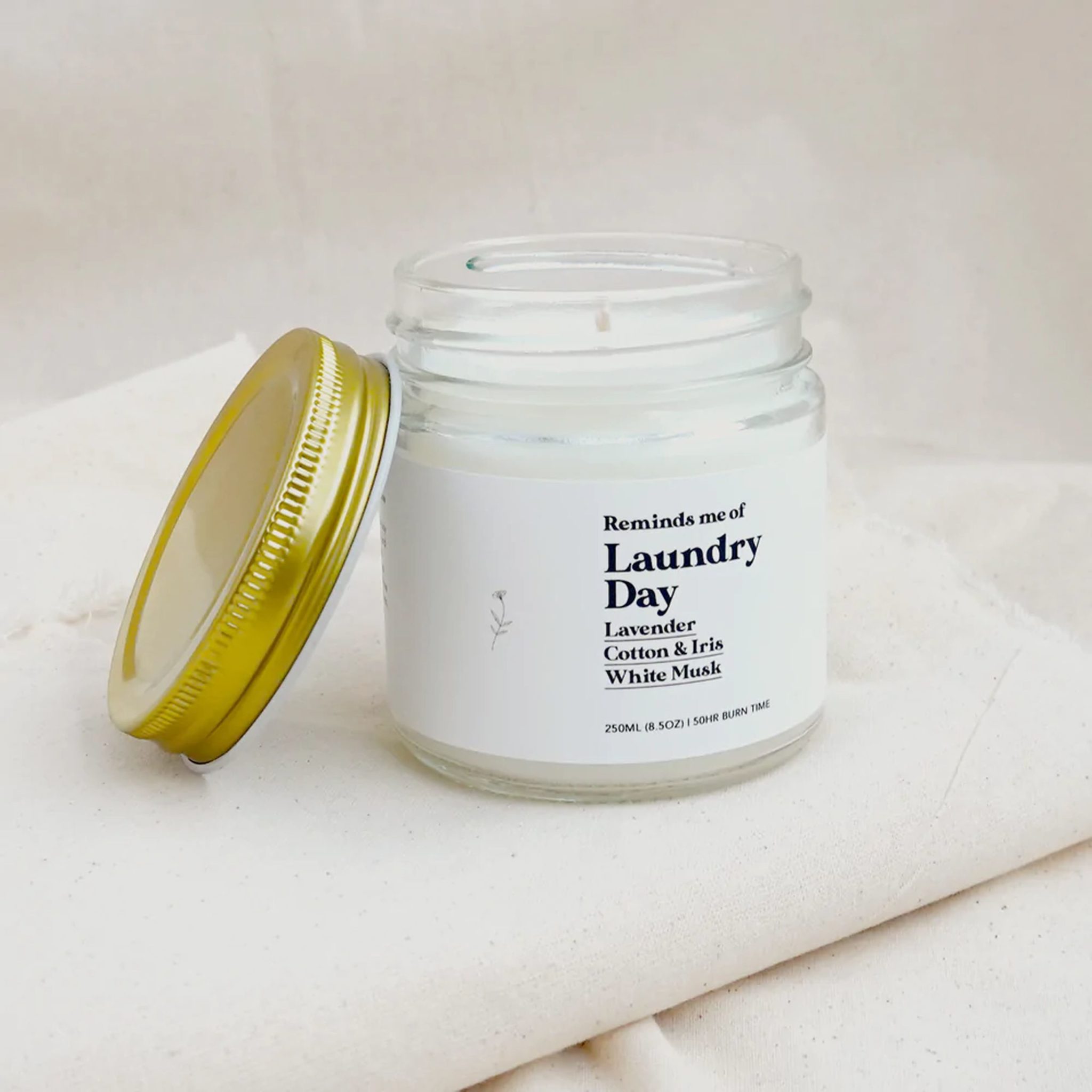 Reminds Me Of Laundry Day Candle The Stacked Store