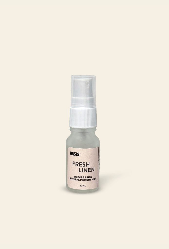 Oasis Beauty Kitchen Room and Linen Mist 10ml Fresh Linen 1
