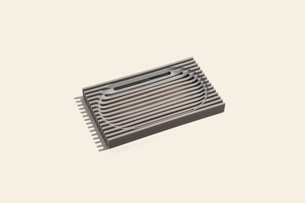 Oasis Beauty Kitchen The Lattice Soap Dish Grey 1