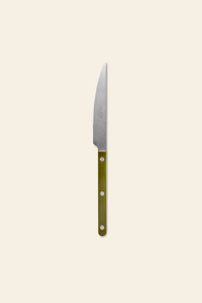 Sabre Bistrot Vintage Dinner Knife Fern Green 1