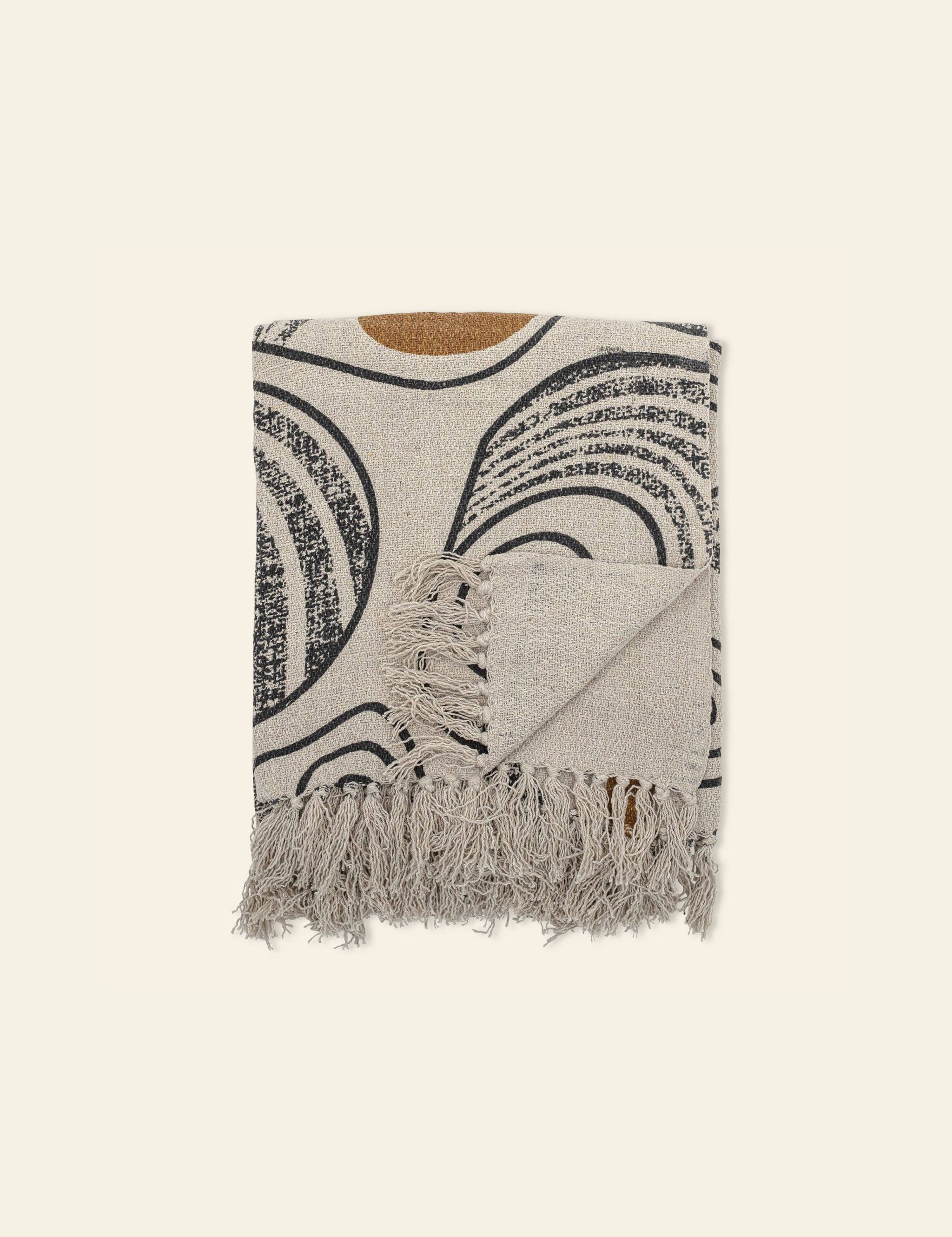 Bloomingville Giano Throw Nature 1