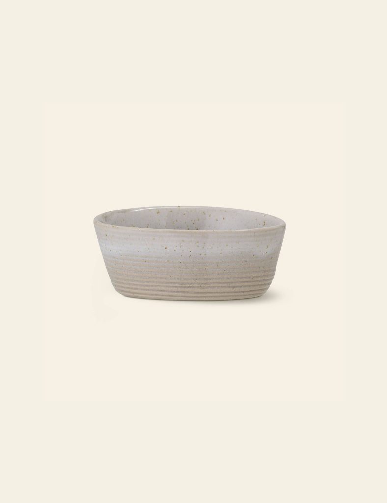 Bloomingville Taupe Snack Bowl Grey 1