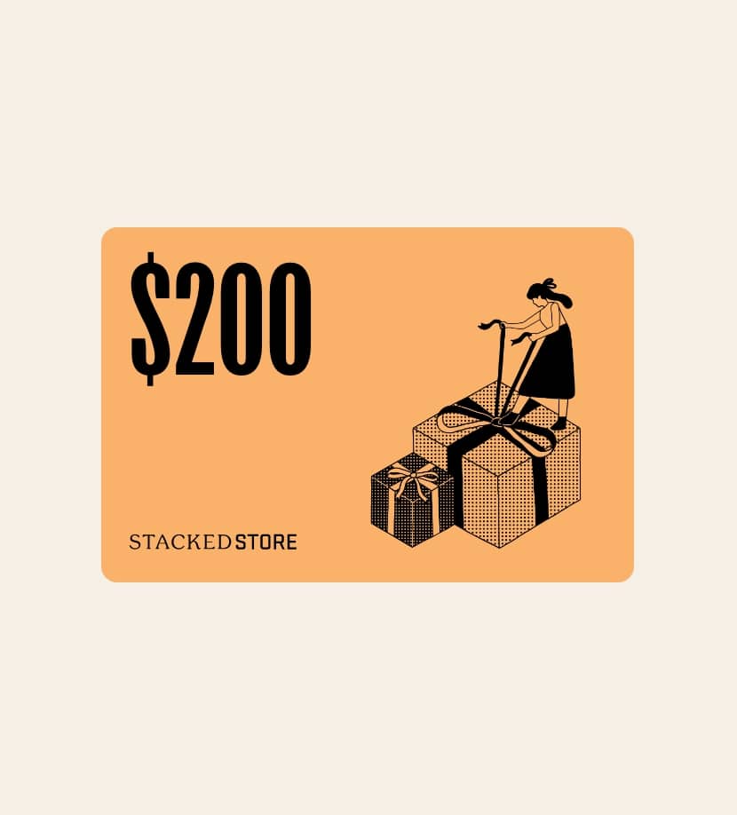 The Stacked Store Gift Card 200
