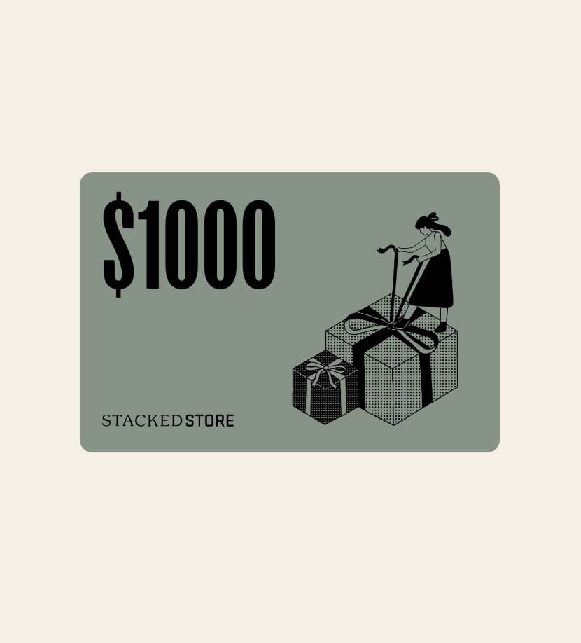 The Stacked Store Gift Card 1000