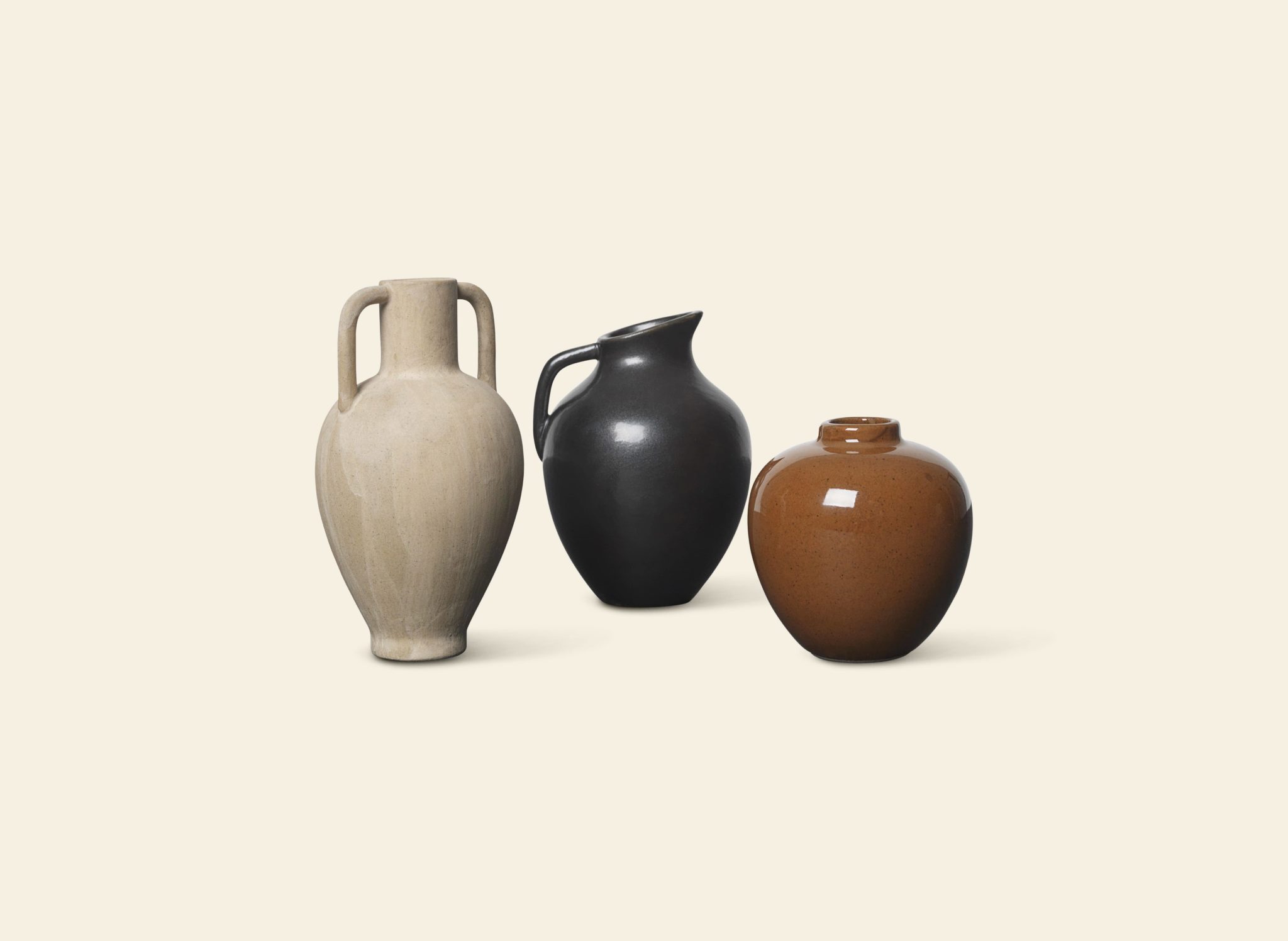 ferm Living Ary Mini Vase M Charcoal 2