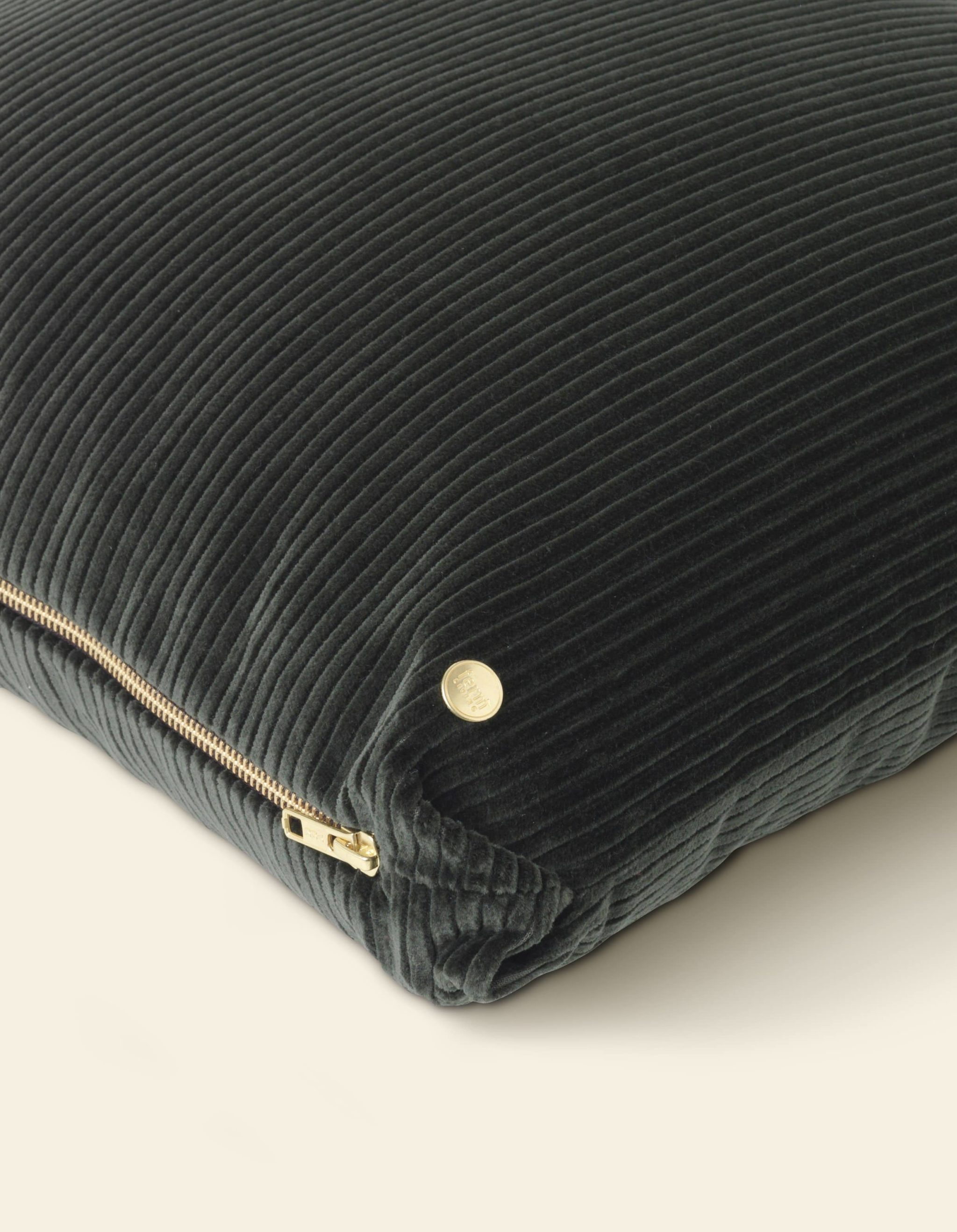 ferm Living Corduroy Cushion Green 2