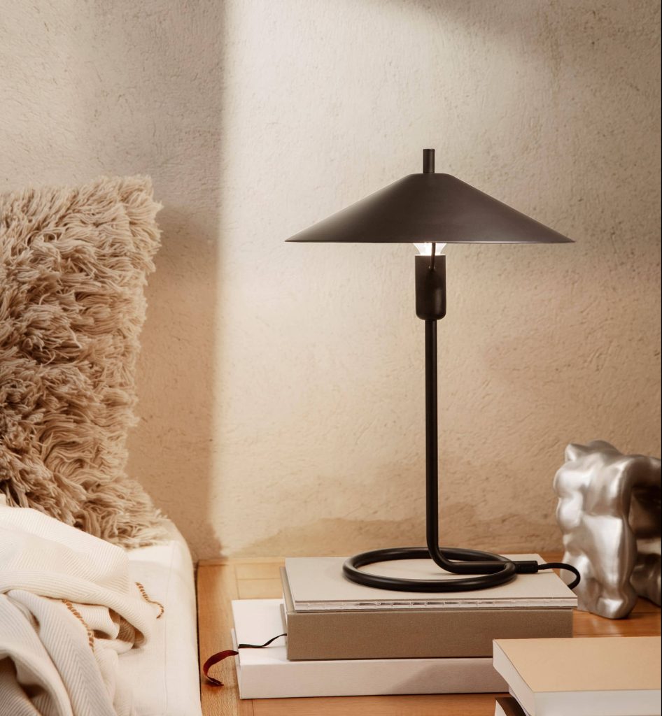 ferm Living Filo Table Lamp Black Black 3