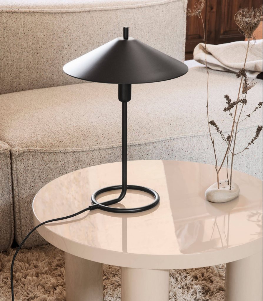 ferm Living Filo Table Lamp Black Black 4