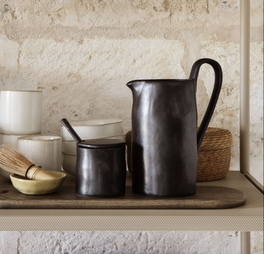 ferm Living Flow Jug Black 2