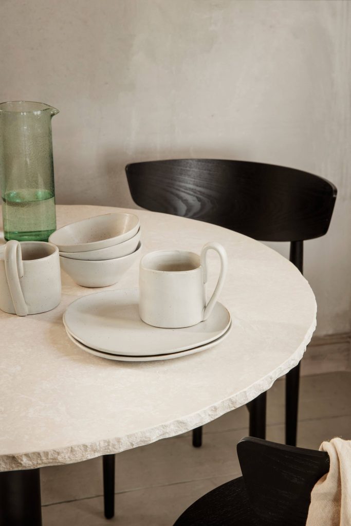 ferm Living Flow Mug Off White Speckle 2