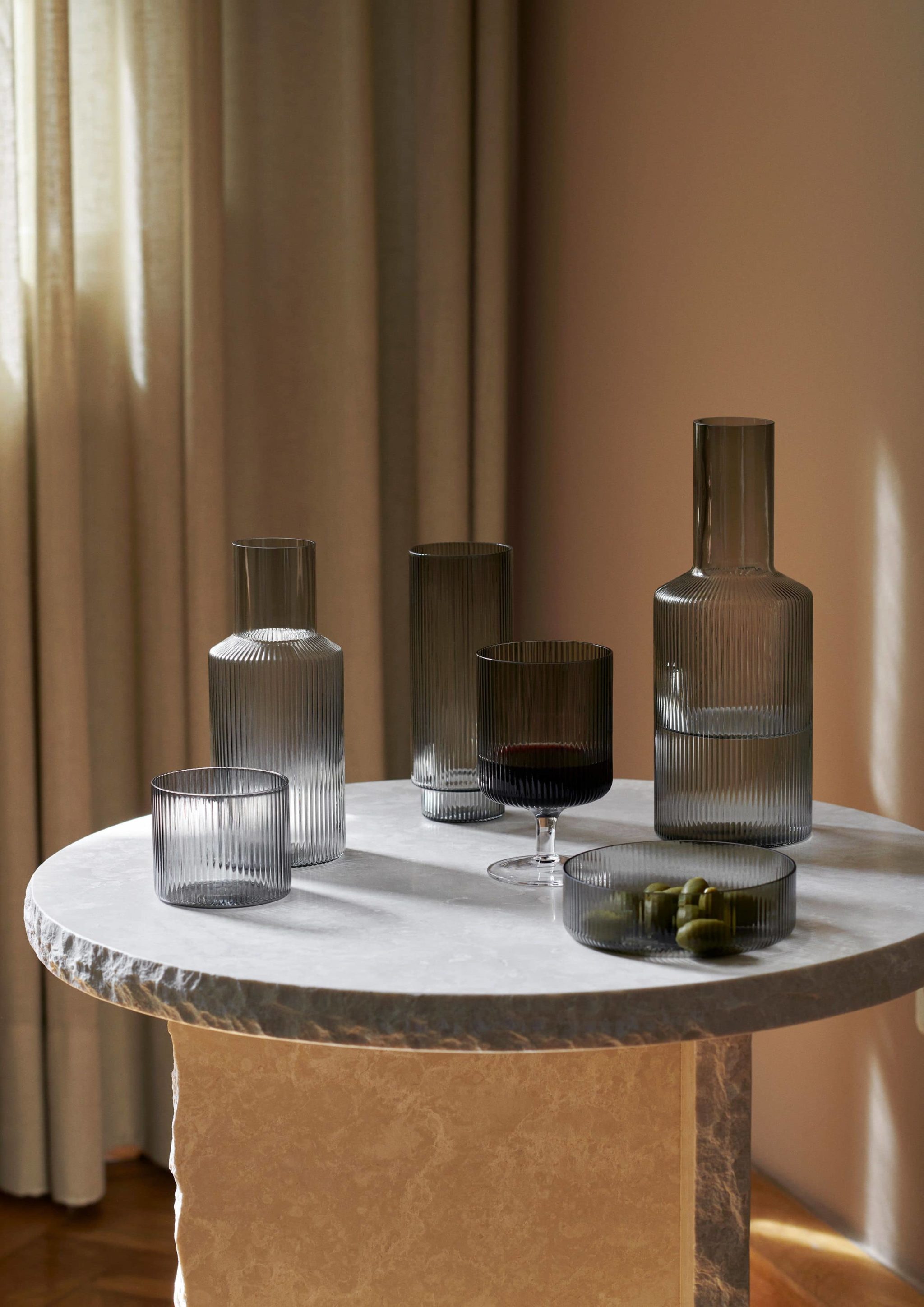 ferm LIVING Ripple Carafe Set, Small by FERM LIVING