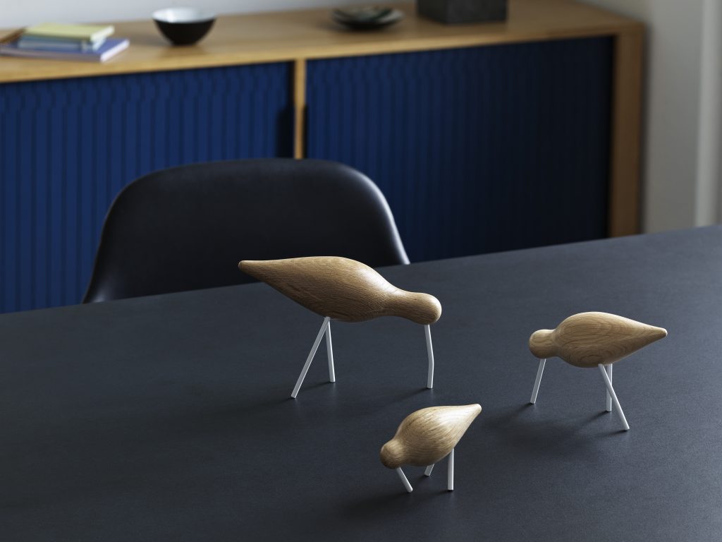 Normann Copenhagen Shorebird Medium Oak White 4