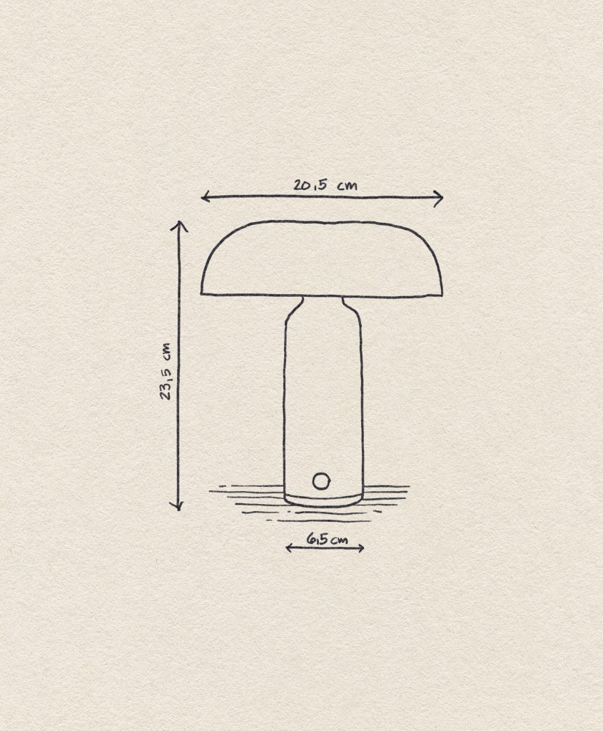Normann Copenhagen Porta Table Lamp Black 6