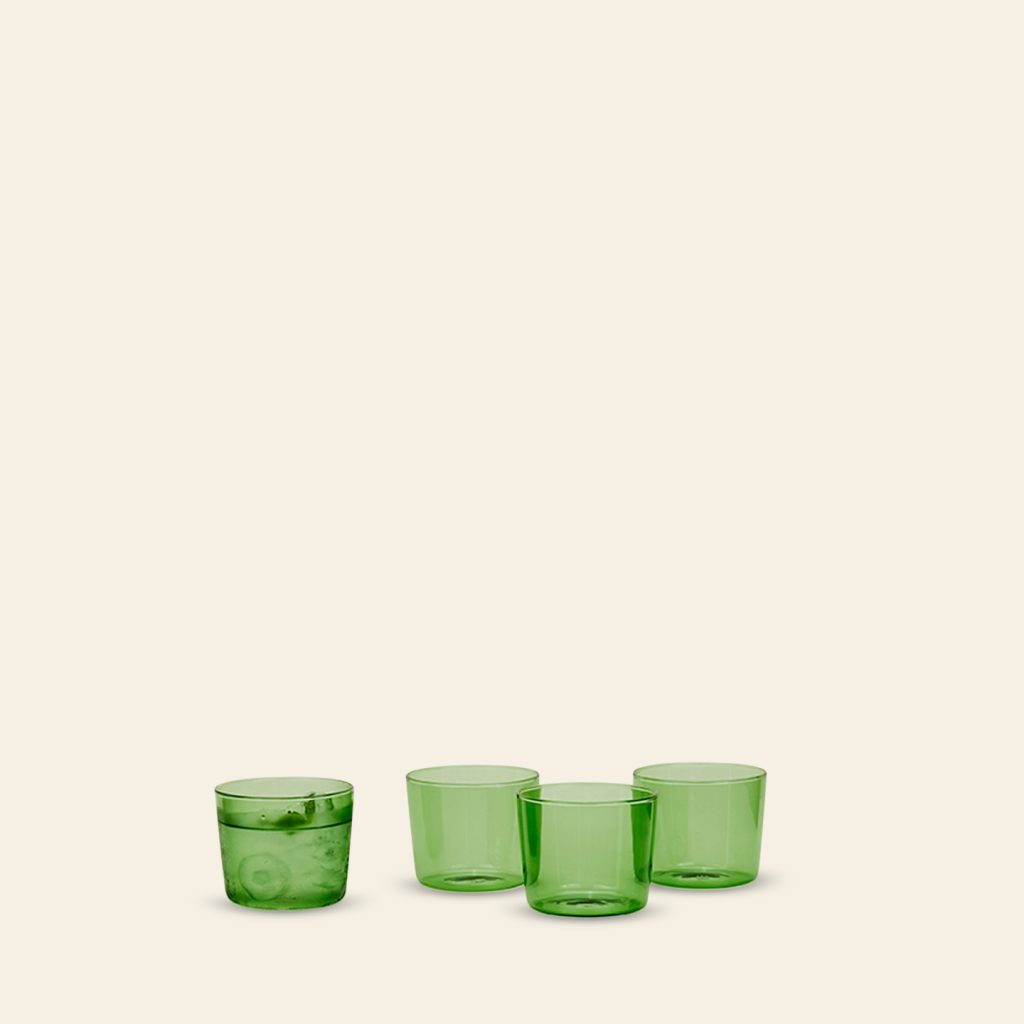 Hawkins New York Essential Glassware Set Of 4 Small Green 2