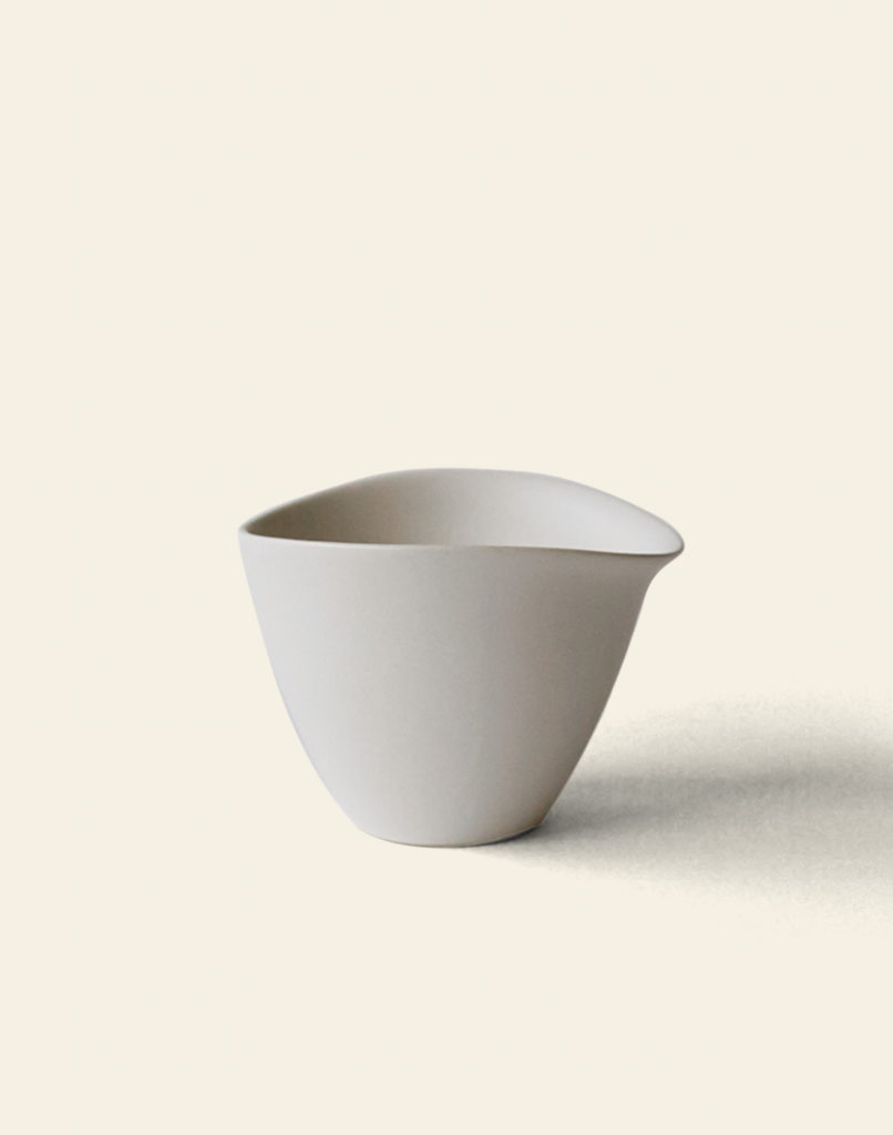 NR Ceramics HIN Tea Cup Stone White 1