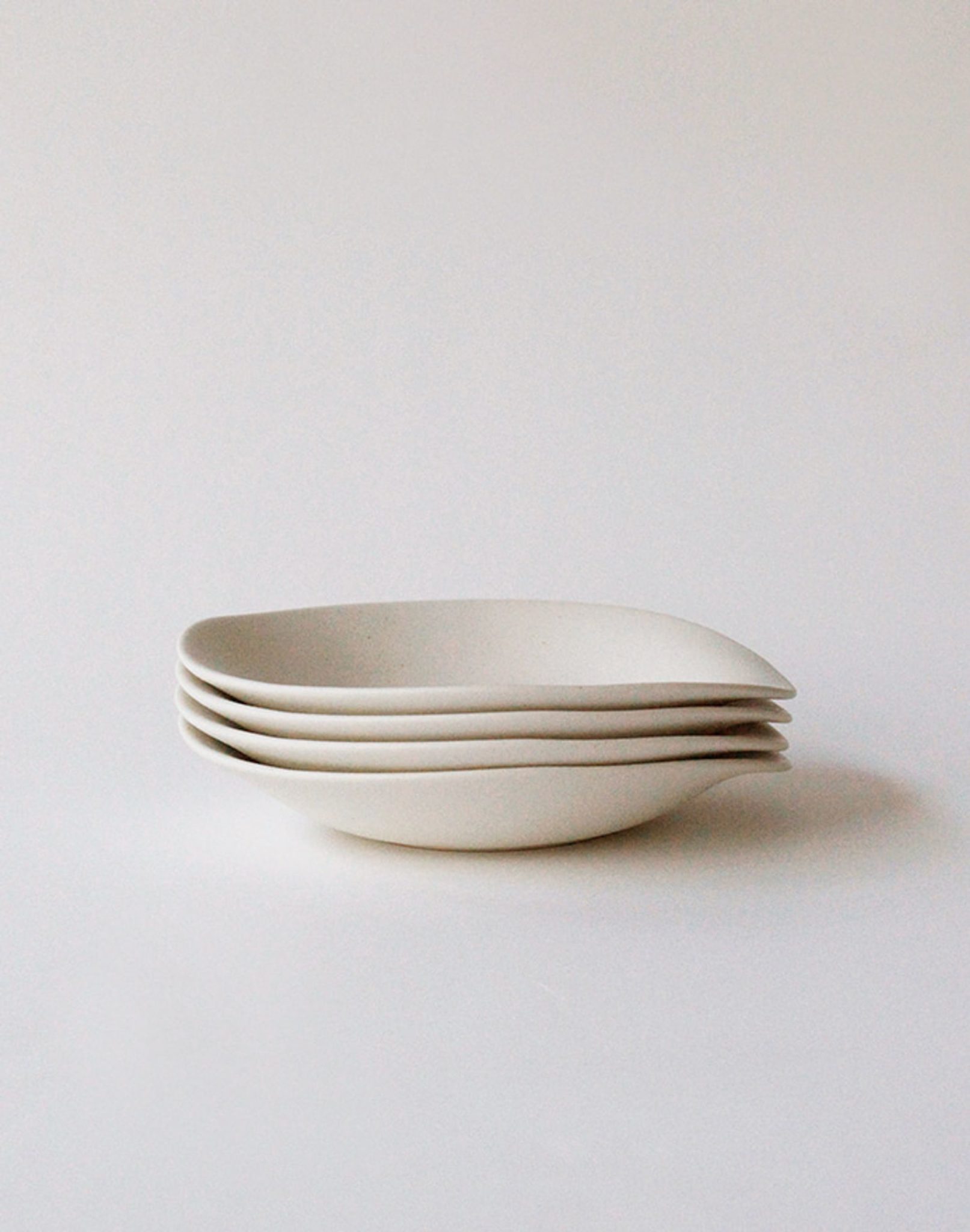 NR Ceramics HIN Dessert Plate Stone White 8