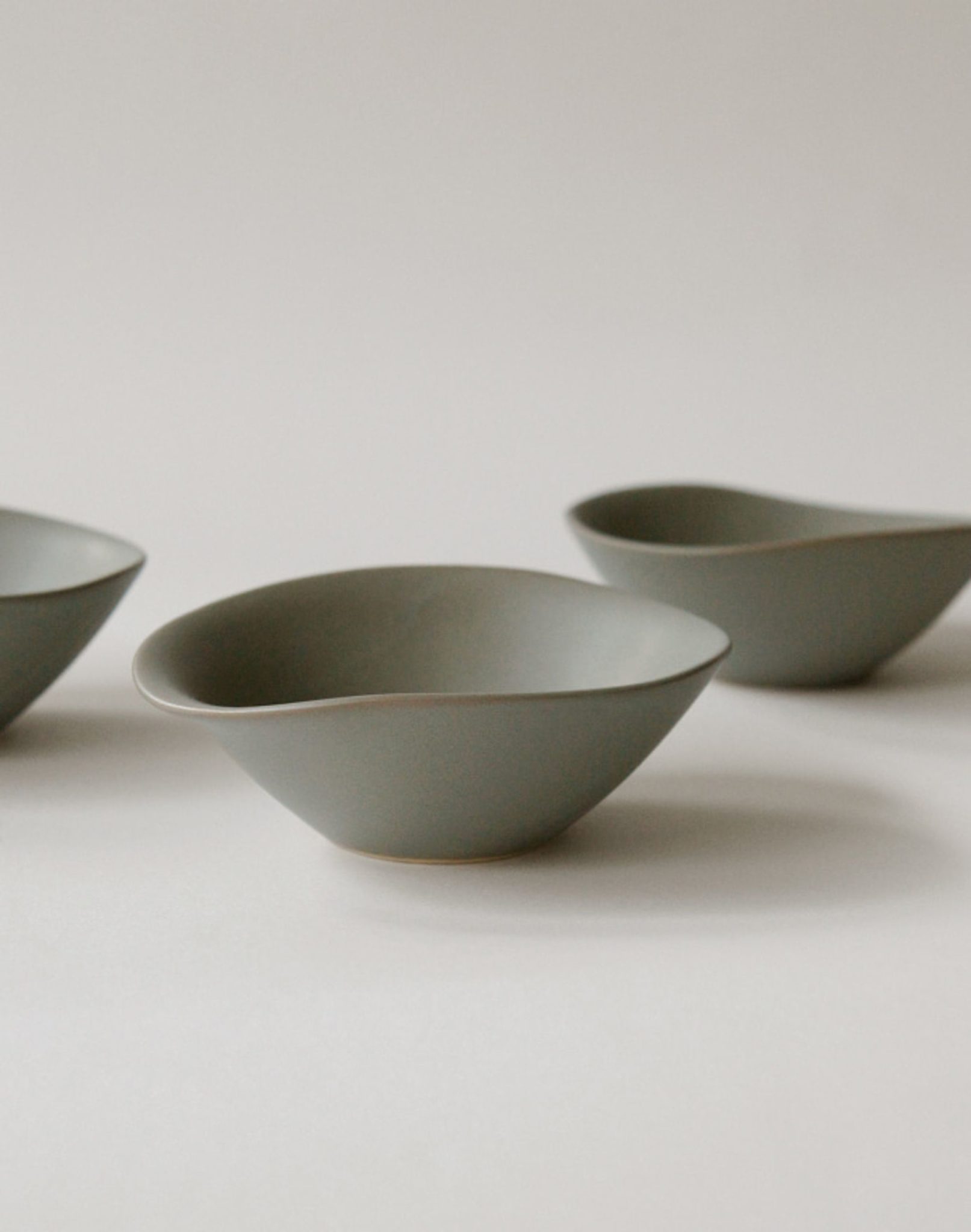 NR Ceramics HIN Soup Bowl Khaki Green 7