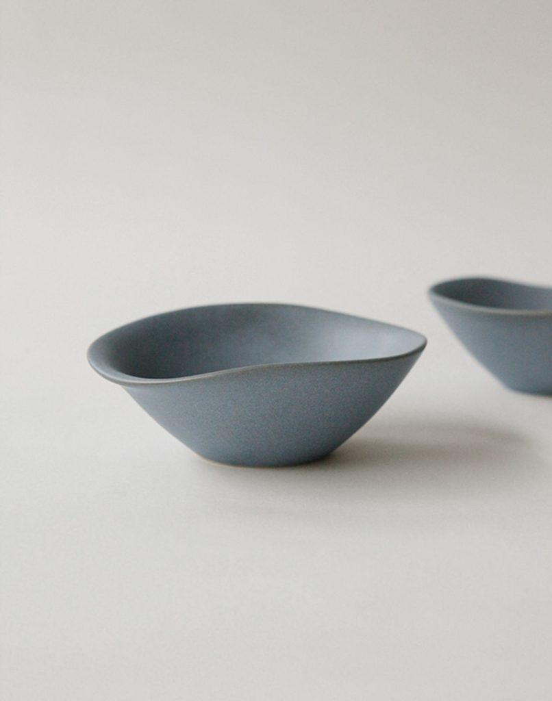 NR Ceramics HIN Soup Bowl Stone Blue 7