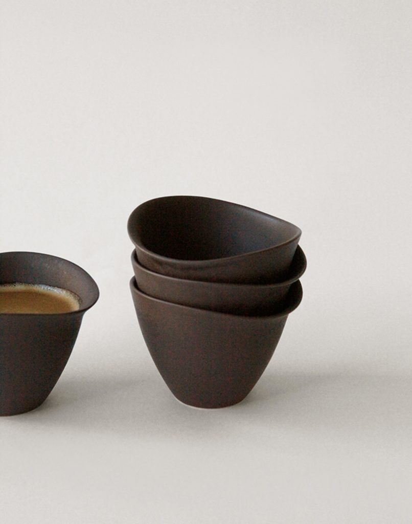 NR Ceramics HIN Tea Cup Brown 6