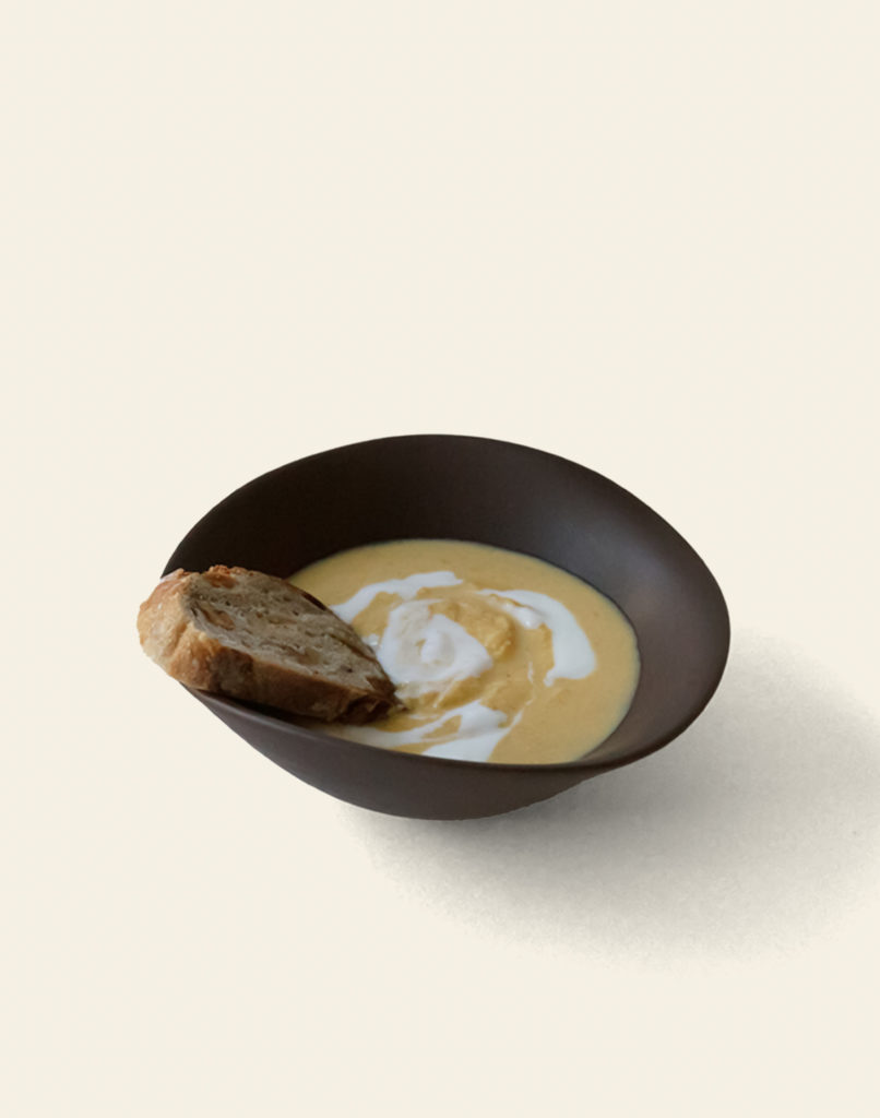 NR Ceramics HIN Soup Bowl Brown 2 1
