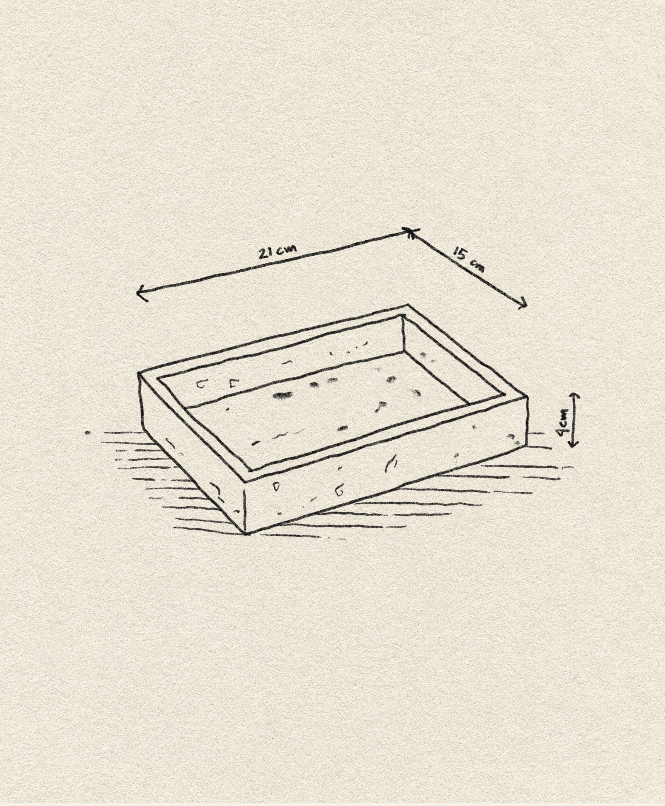 stillgoods Mini Valor Tray Grey Marble 6