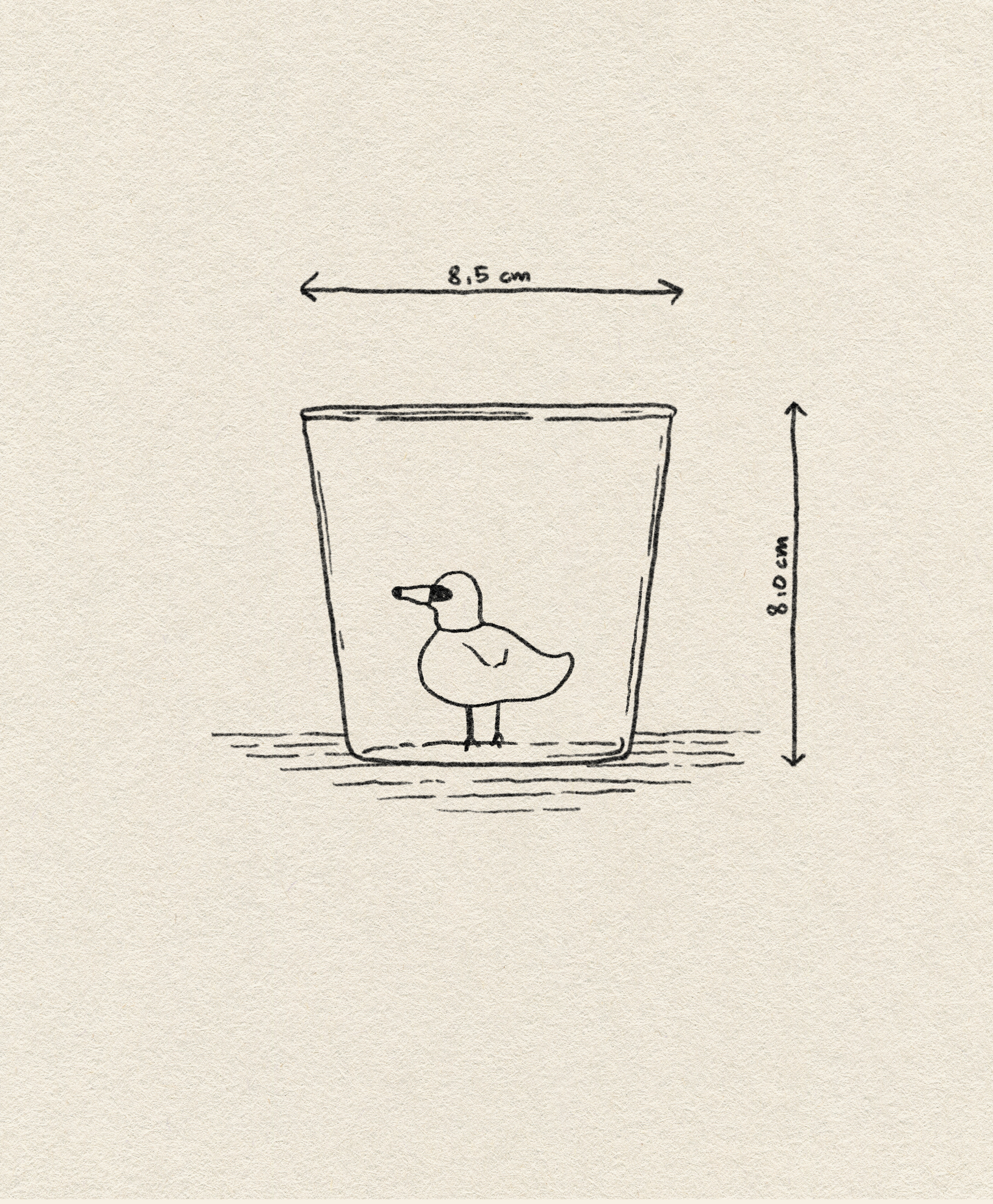 Ichendorf Milano Animal Farm Tumbler Duck 3