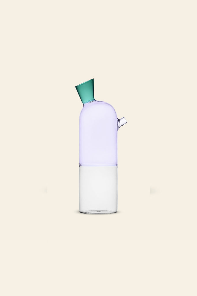 Ichendorf Milano Travasi Bottle Clear Lilac Green 1