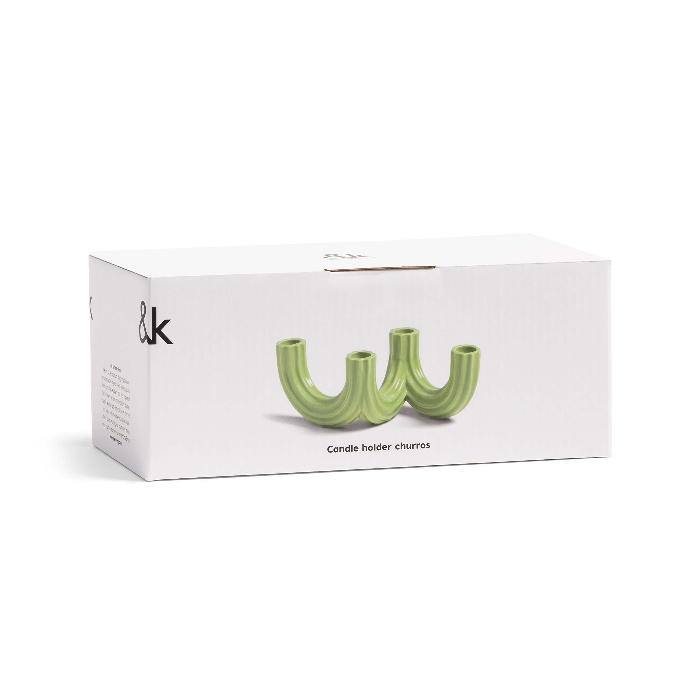 Churros Candle Holder Green The Stacked Store Singapore