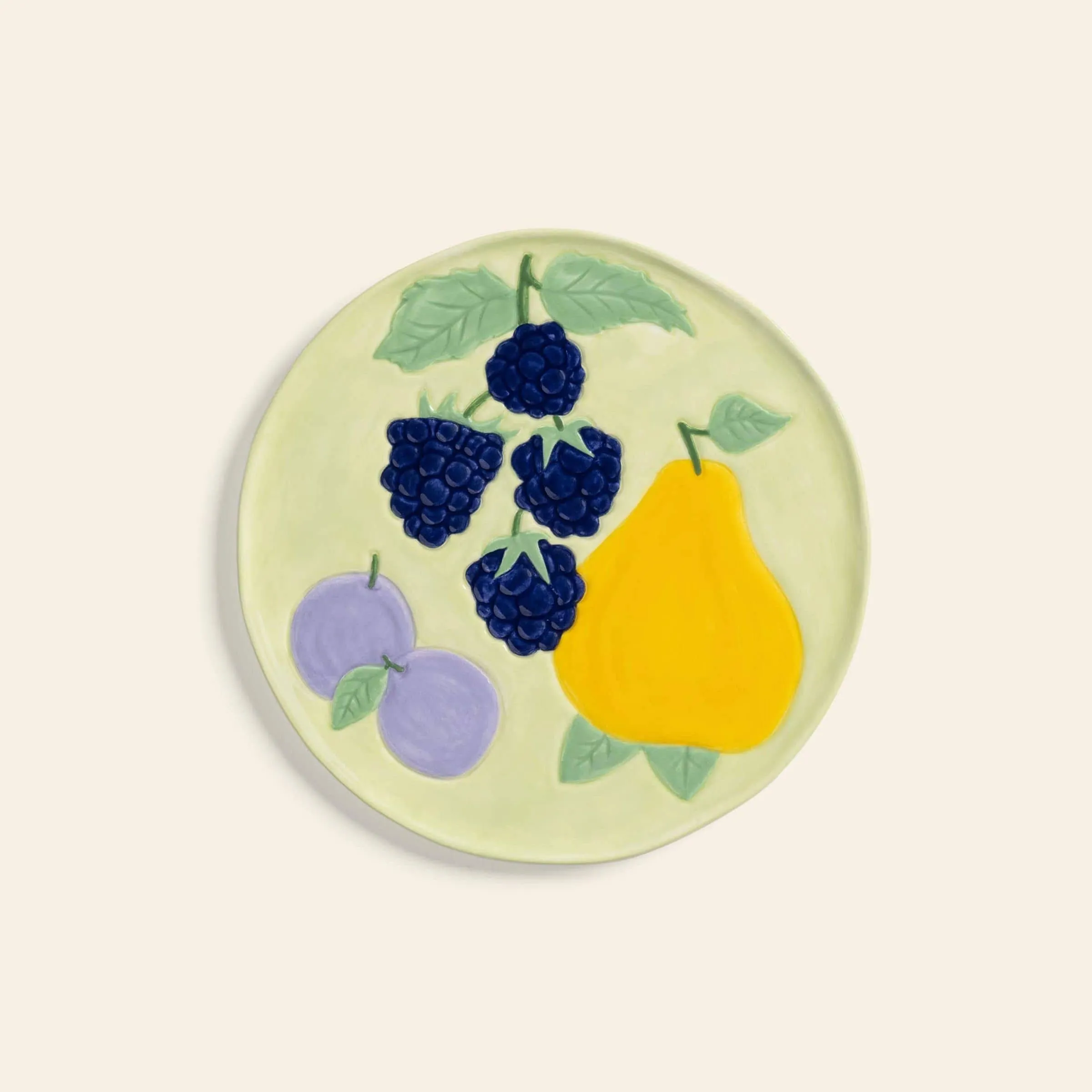 klevering Fruitful Plate Set of 4 Multicolour 3
