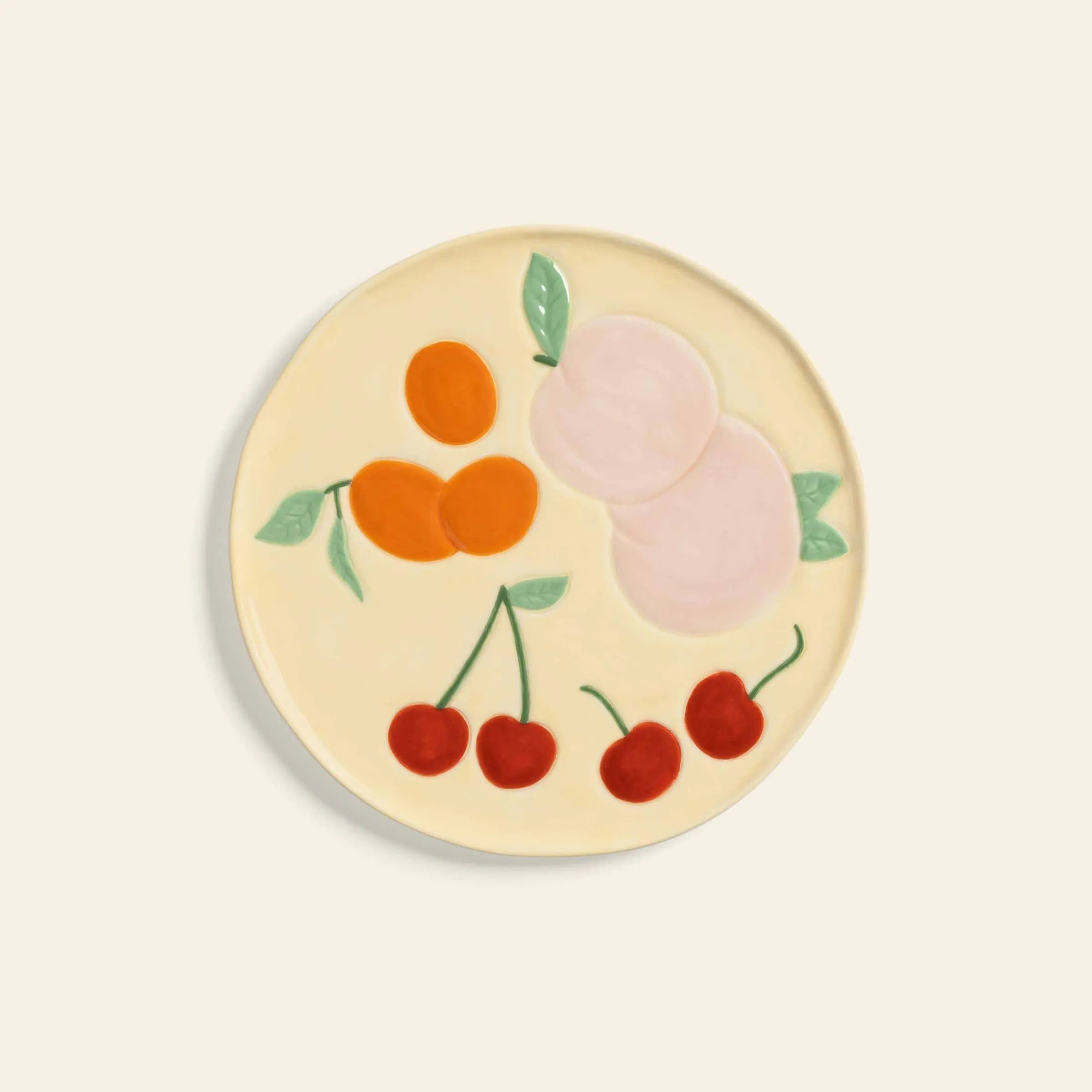 klevering Fruitful Plate Set of 4 Multicolour 4