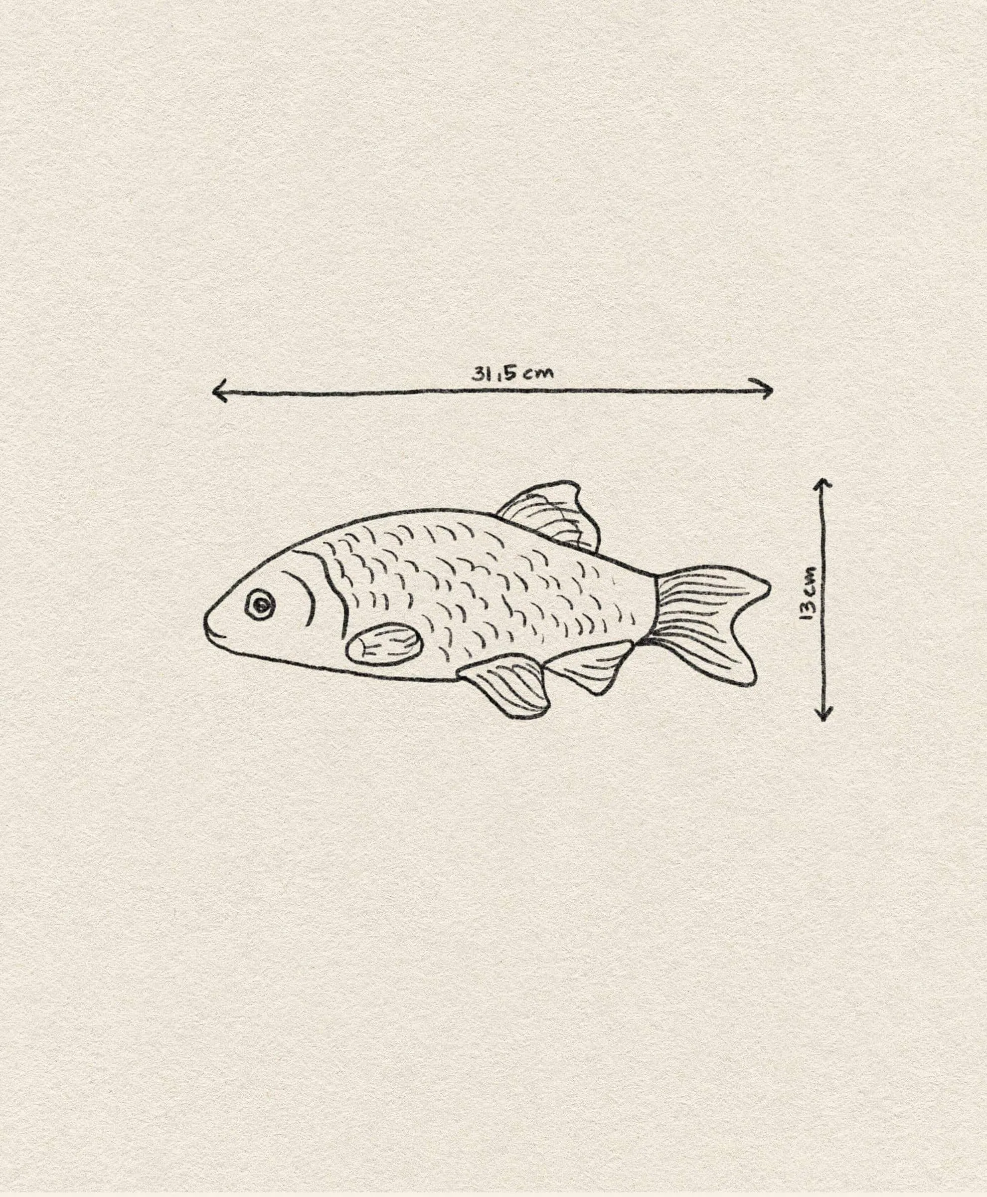 klevering Snapper Fish Plate Multicolour 4