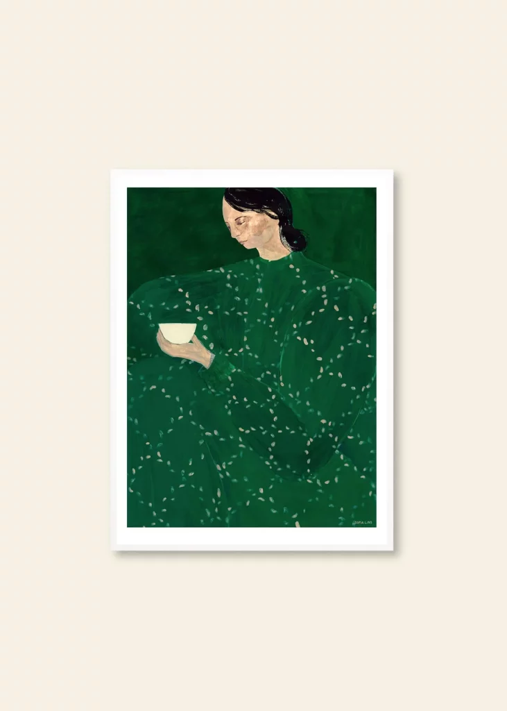 The Poster Club Sofia Lind Coffee Alone At Place De Clichy 30x40 Poster 1