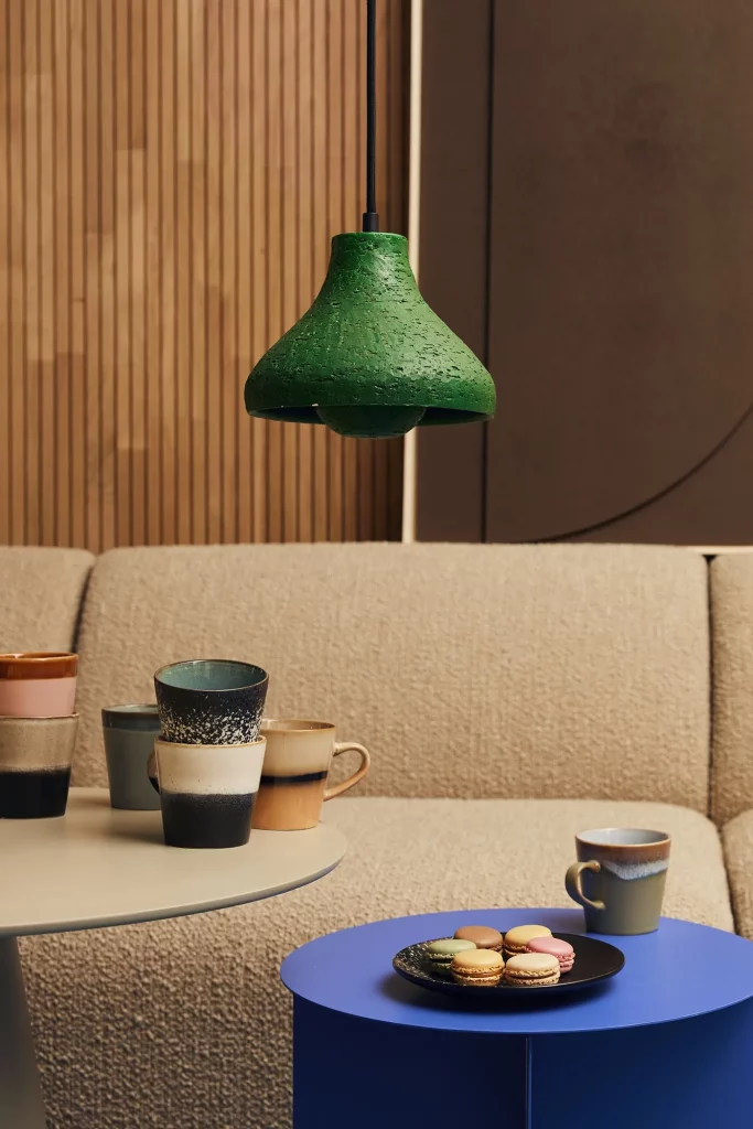 HKliving 70s Ceramics Coffee Mugs Set of 6 Oberon 4