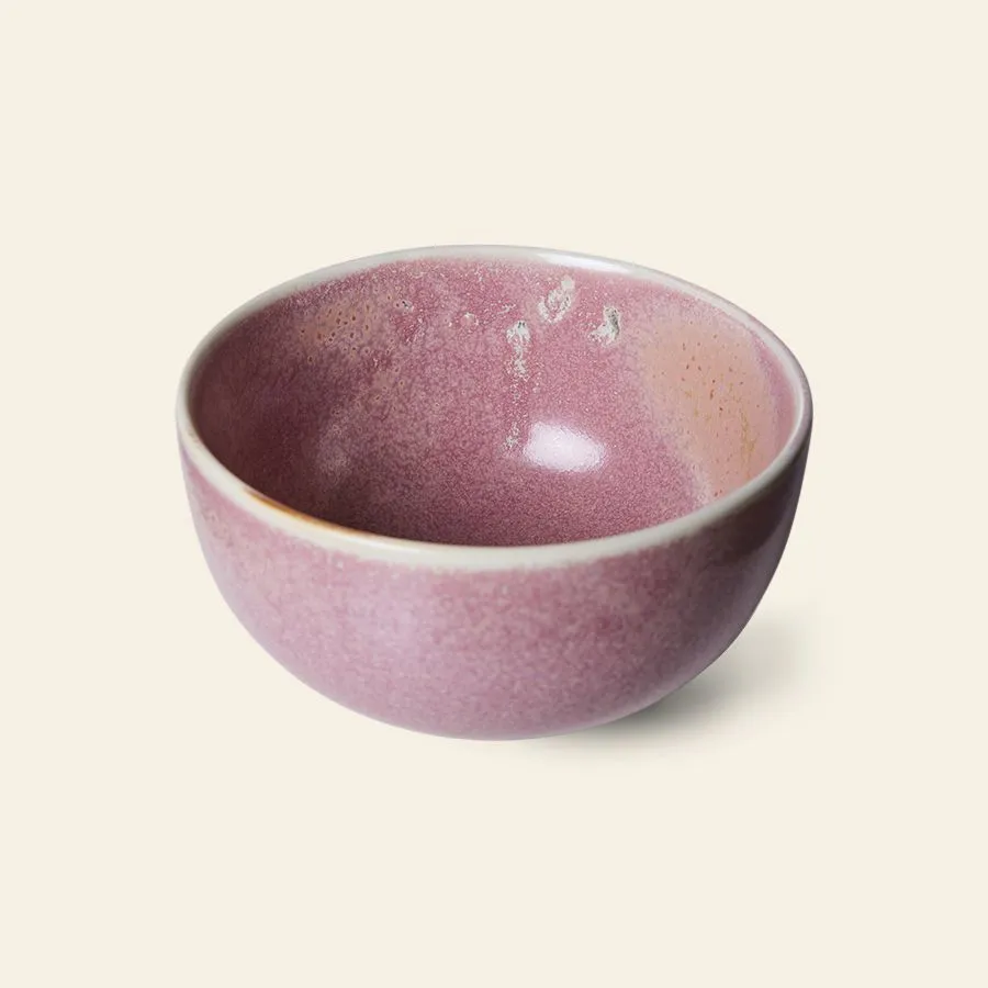 HKliving Chef Ceramics Bowl Rustic Pink 2