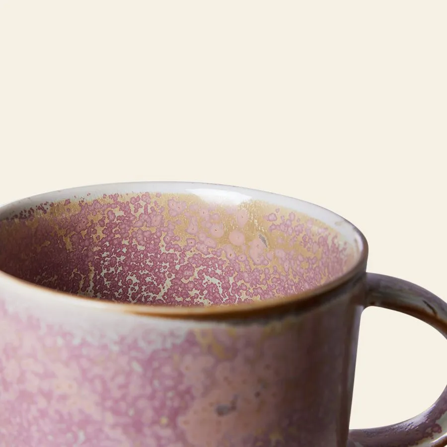 HKliving Chef Ceramics Mug Rustic Pink 3