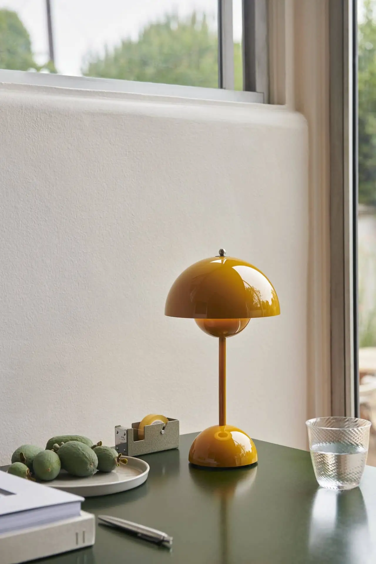 Tradition Flowerpot VP9 Portable Table Lamp Mustard 4